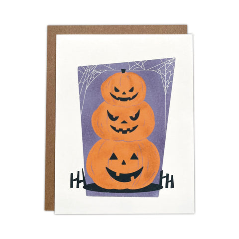 Jack-O'-Lanterns Greeting Cards